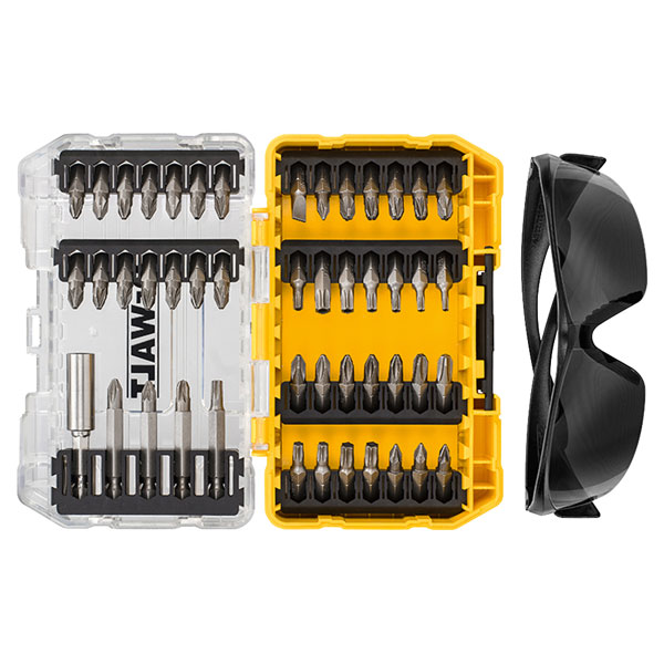 Click to view product details and reviews for Dewalt Dt70703 Screwdriving Set 47 Piece Safety Glasses.