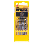 DEWALT DT6956-QZ Extreme Masonry Drill Bit Set, 5 Piece