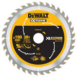 DEWALT DT99563-QZ FlexVolt XR Circular Saw Blade 190 x 30mm x 36T