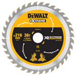 DEWALT DT99569-QZ FlexVolt XR Circular Saw Blade 216 x 30mm x 36T