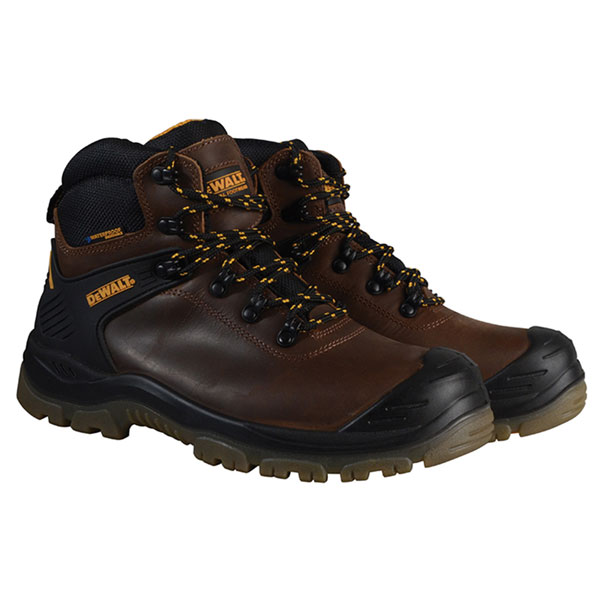 DEWALT Newark S3 Waterproof Safety Hiker Brown Boots UK 11 EUR 45