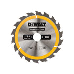 DEWALT DT1941-QZ Portable Construction Circular Saw Blade 184 x 30mm x 18T