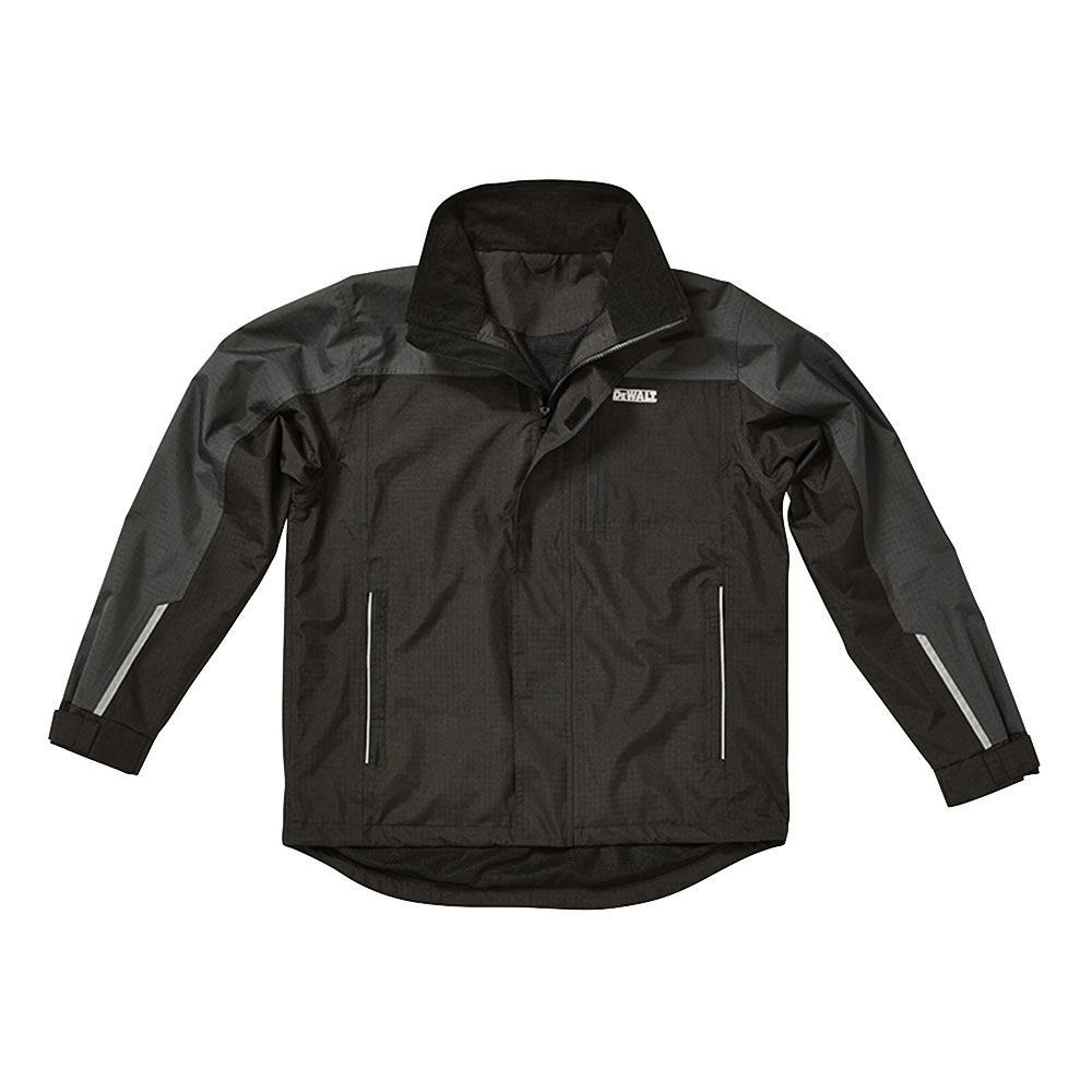 DEWALT Storm Grey Black Waterproof Jacket M 42in