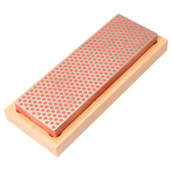 DMT W6F Diamond Whetstone 150mm Wooden Box Red 600 Grit Fine