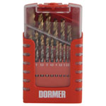 Dormer A087201 A095 Compact Set HSS TiN Drill Set of 19 1.0-10 x 0.5mm