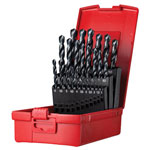 Dormer A190204 A190 No.204 Metric HSS Drill Set of 25 1.0-13.0 x 0.5mm