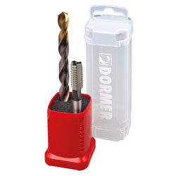 Dormer L000E500M4NO3XA002 HSS Duo M4 Bottoming Tap + A002 Drill Bit