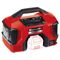 Einhell 4020460 Pressito Hybrid Air Compressor 18V Bare Unit