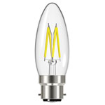 Energizer® S12866 LED BC (B22) Candle Filament Non-Dim Bulb Warm Whi 250lm 2.3W