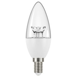 Energizer® S8855 LED SES (E14) Clear Candle Dim Bulb Warm White 470lm 5.9W