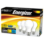 Energizer® S14423 LED BC (B22) Opal GLS Non-Dim Bulb Warm White 1521lm 13.2W Pk4