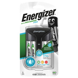 Energizer® S8800 Pro Charger plus 4 x AA 2000 mAh Batteries