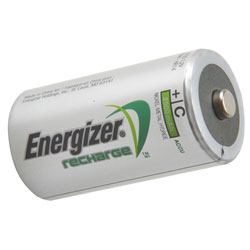 Energizer® S633 Recharge Power Plus C Cell Batteries RC2500 mAh (Pack 2)