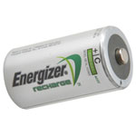 Energizer® S633 Recharge Power Plus C Cell Batteries RC2500 mAh (Pack 2)