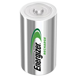 Energizer® S639 Recharge Power Plus D Cell Batteries RD2500 mAh (Pack 2)