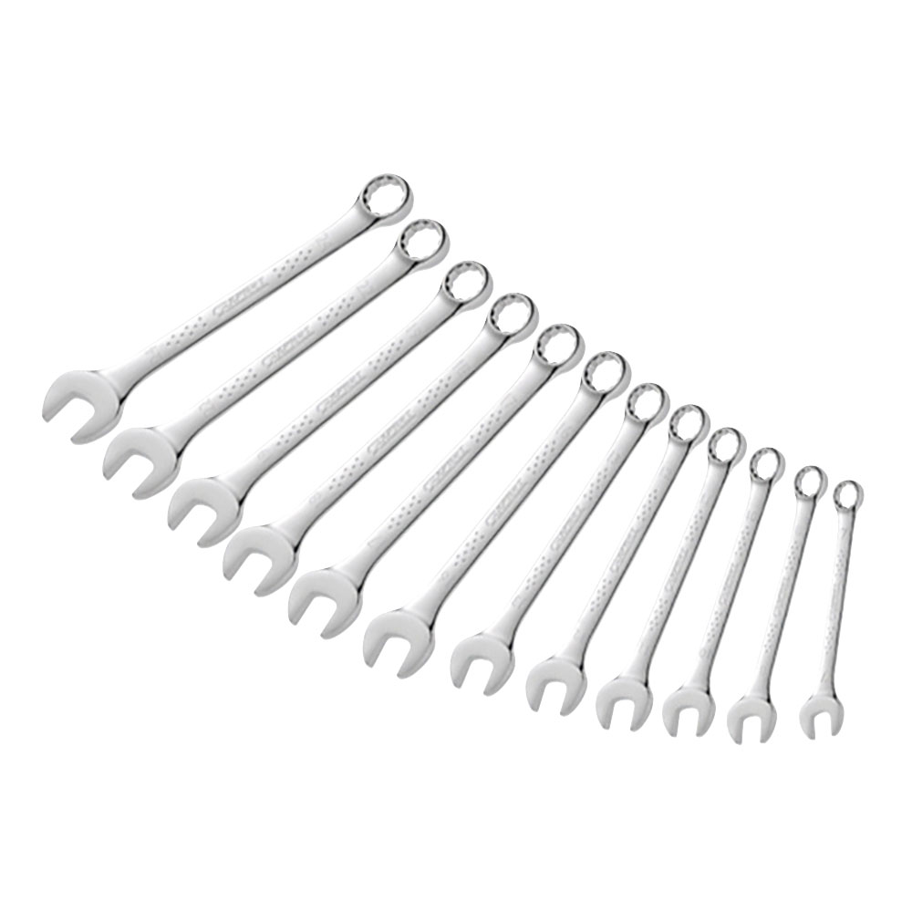Expert E113242 Combination Spanner Set, 12 Piece Rapid Online