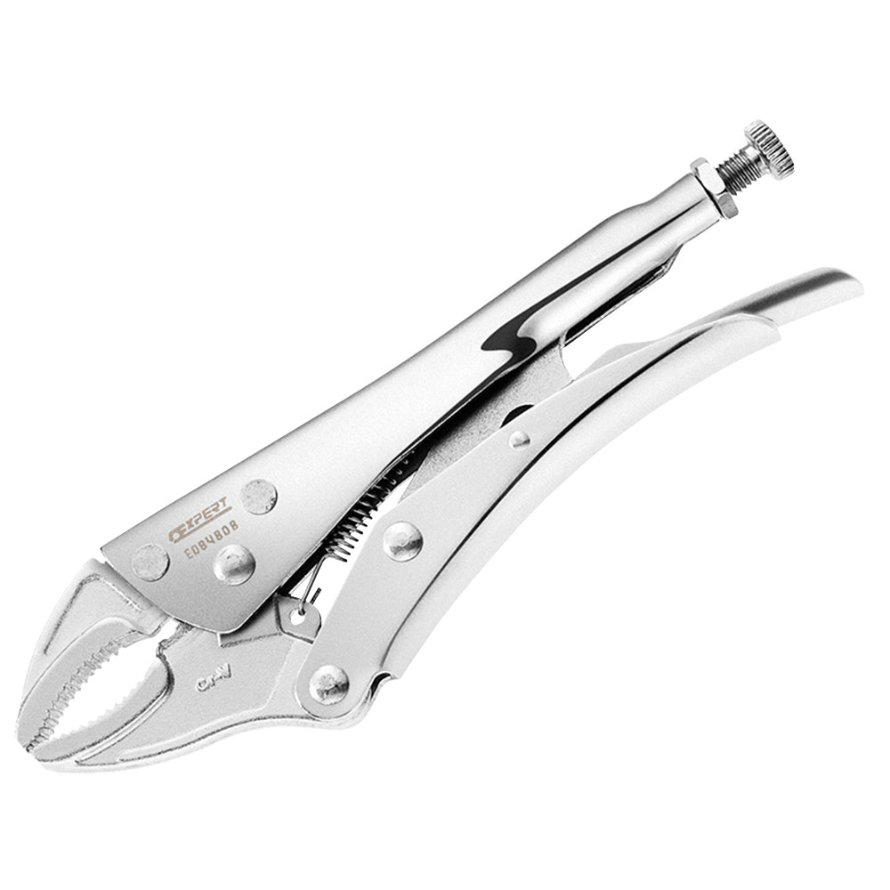 Expert E084807 Locking Pliers Curved Jaw 150mm (6in) Rapid Online