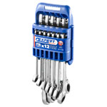 Expert E111106 Ratchet Combination Spanner Set, 12 Piece