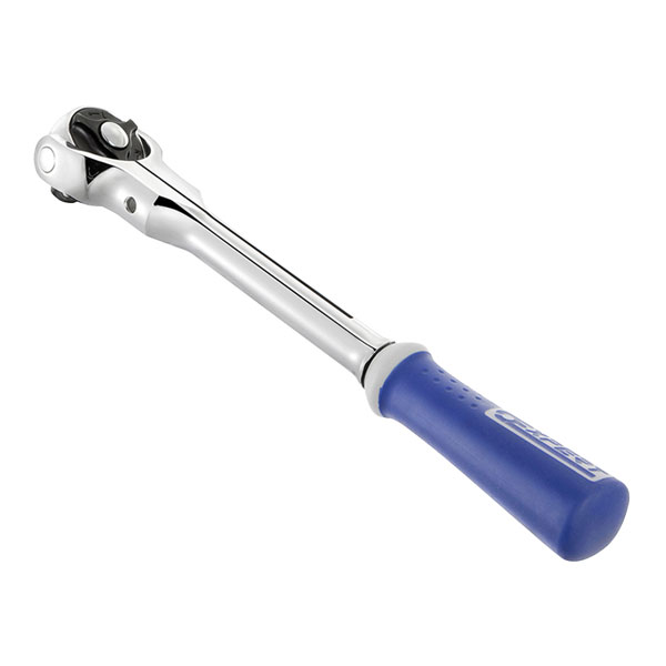 Britool 1/4in Drive 72 Tooth Swivel Head Reversible Ratchet E030602B
