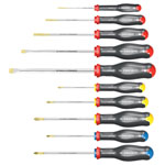 Facom ATW.J10PB Protwist® Screwdriver Set, 10 Piece SL/PH/PZ