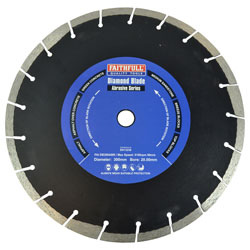 Faithfull SVA8030020 Abrasive Diamond Blade 300 x 20mm