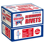 Faithfull FAIAR3S1000 Aluminium Rivets 3.2 x 6mm Short Bulk Pack of 1000