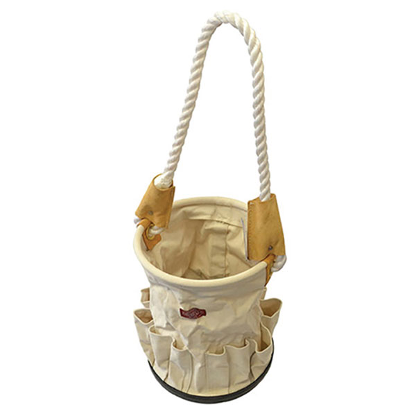  FAITBBUCKET Canvas Tool Bucket with Rope Handle