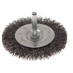 Faithfull 5305006130 Wire Brush 50mm x 6mm Shank, 0.30 Wire