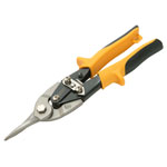 Faithfull ATS-S Yellow Compound Aviation Snips Straight Cut 250mm (10in)