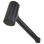 Faithfull YY08RU025A Deadblow Black PVC Hammer 680g (1lb 8oz)