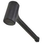 Faithfull YY08RU025B Deadblow Black PVC Hammer 900g (2lb)