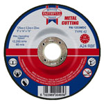 Faithfull FAI1253MDC Depressed Centre Metal Cutting Disc 125 x 3.2 x 22.23mm