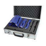 Faithfull HF37PS Diamond Core Drill Kit & Case Set of 7