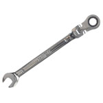 Faithfull SJW6108 Ratchet Combination Spanner Flex Head CV 8mm