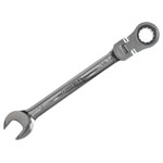 Faithfull SJW6116 Ratchet Combination Spanner Flex Head CV 16mm