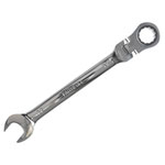 Faithfull SJW6117 Ratchet Combination Spanner Flex Head CV 17mm