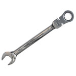 Faithfull SJW6119 Ratchet Combination Spanner Flex Head CV 19mm