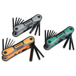 Faithfull FAIHKSTRIPLE Folding Hexagonal Key Set of 25 Metric, Imperial & TORX