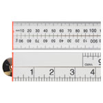 Faithfull FAIRULEFOLDW Folding Rule White ABS Plastic 1m / 39in