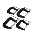Faithfull AAA0001 Forged Mini Clamp Set, 4 Piece