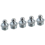 Faithfull FAIGGN10100M Grease Nipple Straight M10 x 1.0 (Pack 5)