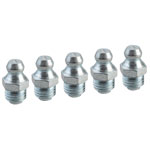 Faithfull FAIGGN8100M Grease Nipple Straight M8 x 1.0 (Pack 5)