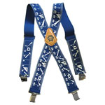 Faithfull FAIBRACESTM Heavy-Duty Braces 50mm Wide - Blue