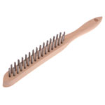 Faithfull FAI6802 680/2 Heavy-Duty Scratch Brush - 2 Row