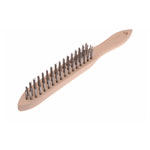 Faithfull FAI6803 680/3 Heavy-Duty Scratch Brush - 3 Row