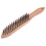 Faithfull FAI6804 680/4 Heavy-Duty Scratch Brush - 4 Row