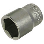 Faithfull FAISOC1219 Hexagon Socket 1/2in Drive 19mm