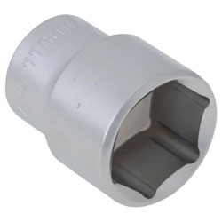 Faithfull FAISOC1224 Hexagon Socket 1/2in Drive 24mm