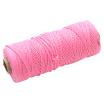 Faithfull FAIBLHVP Hi Vis Nylon Brick Line 105m (344ft) Pink