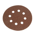 Faithfull 8128 Hook & Loop Sanding Disc DID3 Holed 125mm x 80G (Pack 5)